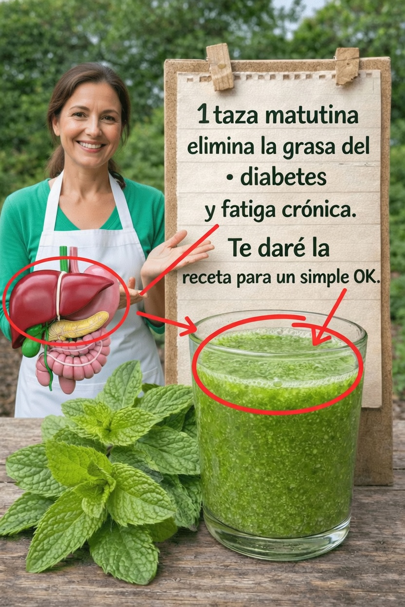 Descubre esta fácil receta de bebida verde matutina para apoyar la salud de tu hígado y aumentar tus niveles diarios de energía