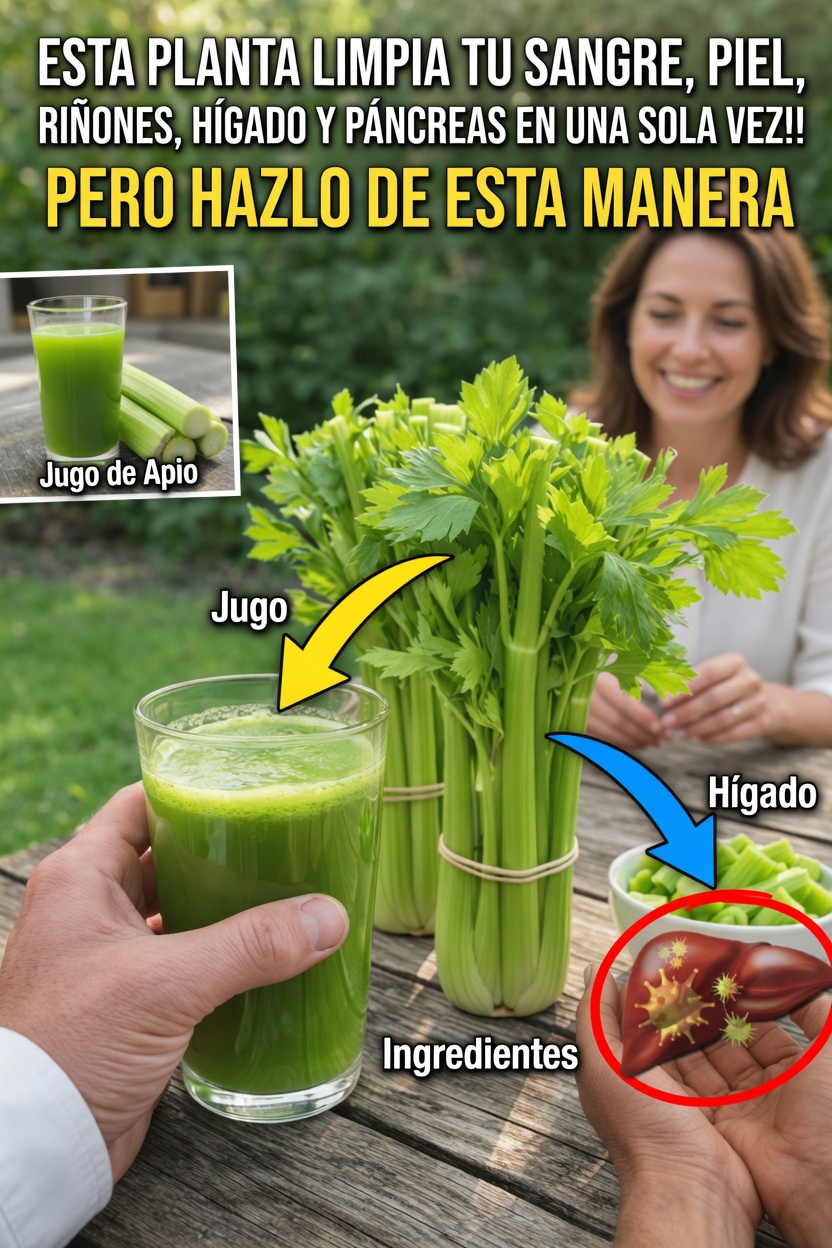 Jugo de apio: un hábito diario sencillo que muchas personas están explorando para un mayor bienestar