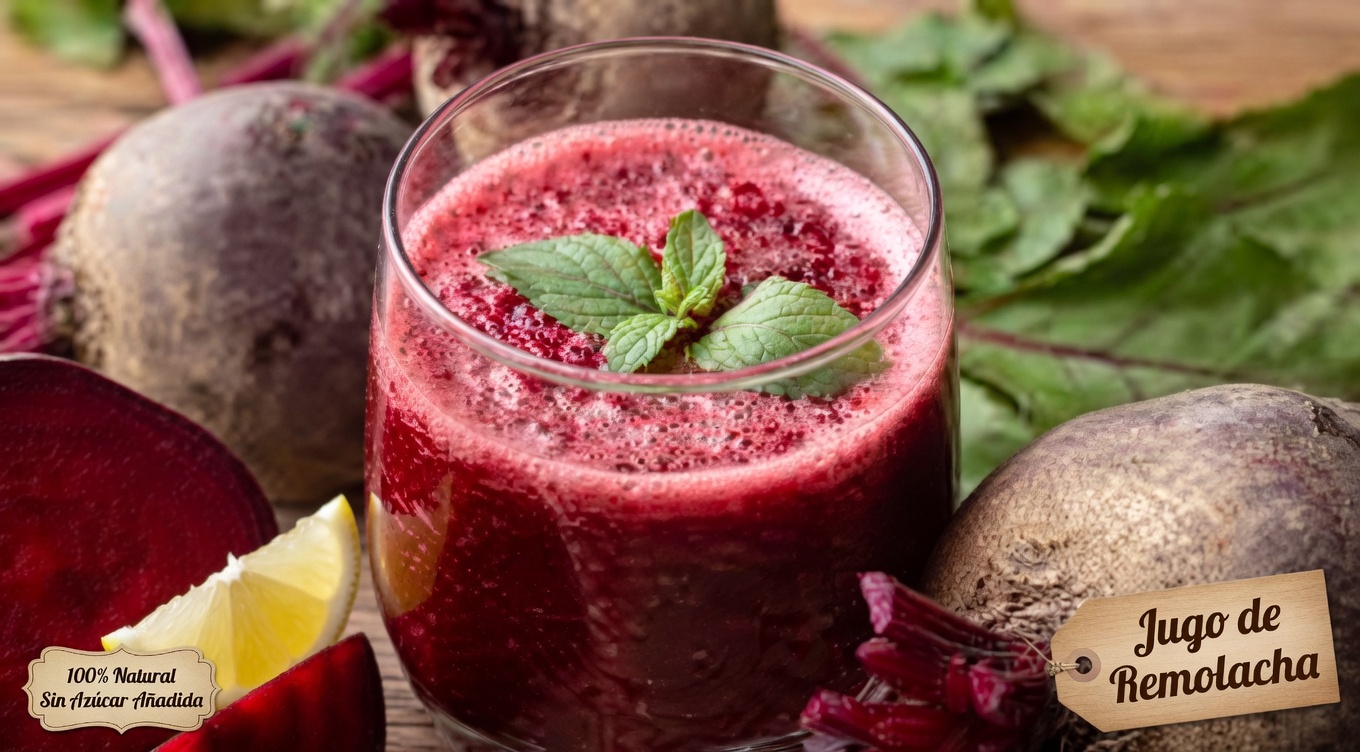 Cómo preparar esta vibrante receta de jugo de remolacha e incorporarla a tu rutina matutina