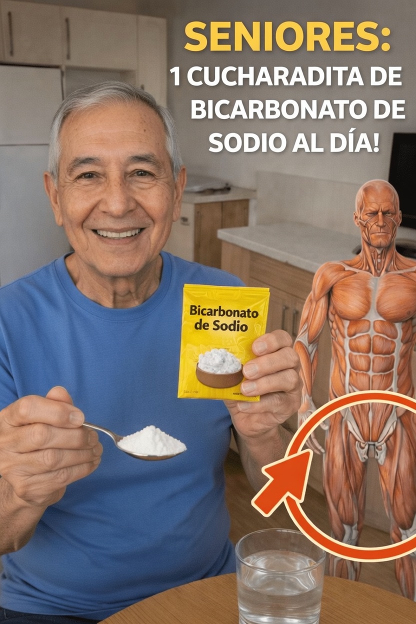 Descubre qué le pasa a tu cuerpo cuando bebes agua con bicarbonato de sodio antes de dormir durante dos semanas