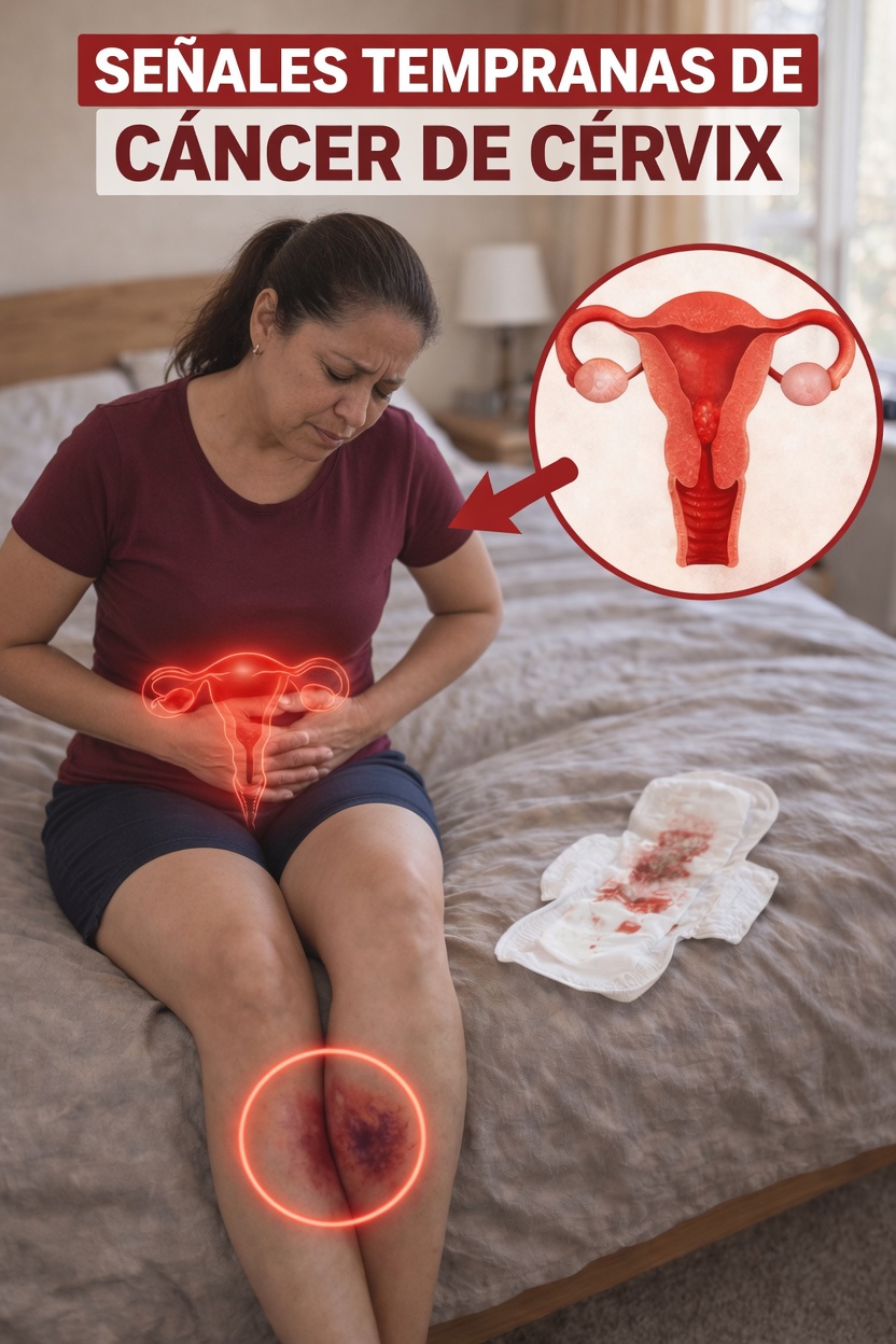 9 señales tempranas de advertencia del cáncer de cuello uterino que la mayoría de las mujeres ignoran hasta que es demasiado tarde