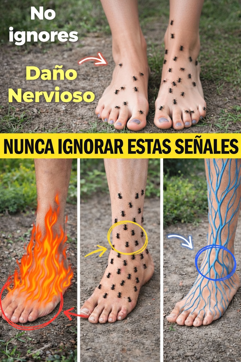 15 señales de alerta temprana de daño nervioso que nunca debes ignorar