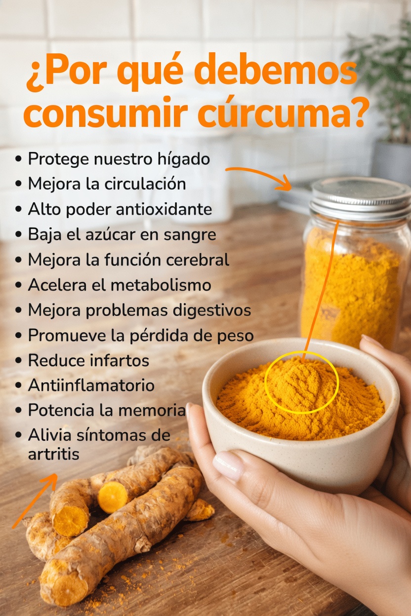 ¿Por qué deberíamos añadir cúrcuma a nuestra rutina diaria?