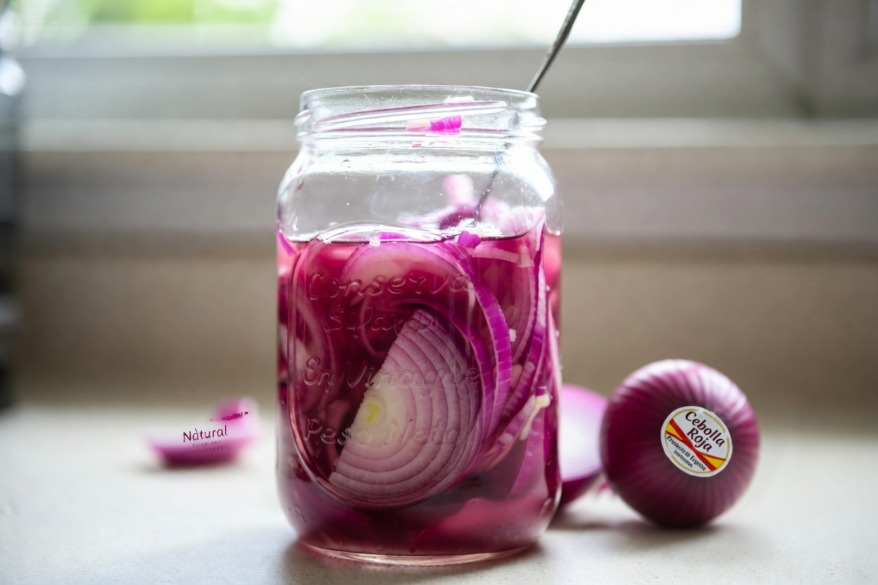 Explorando una sencilla receta de cebolla morada encurtida para el bienestar diario
