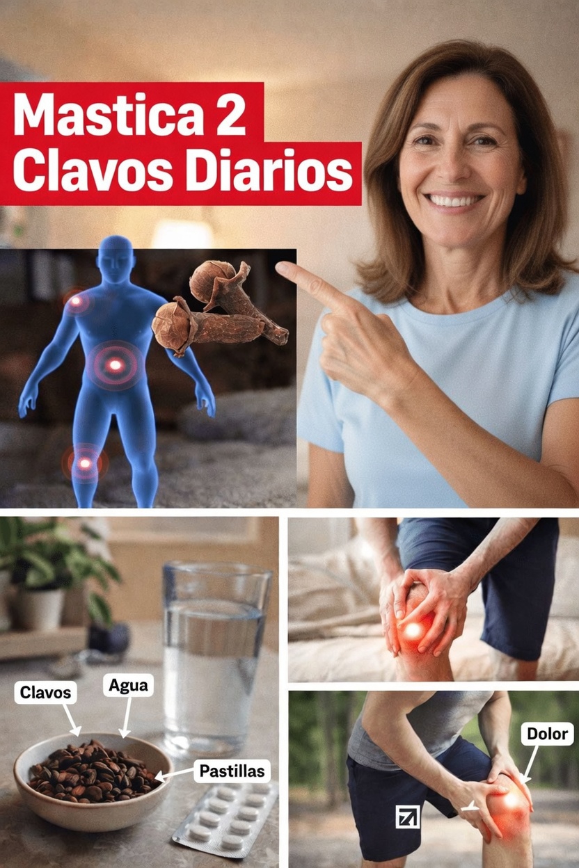 Por qué la gente mastica dos clavos de olor a diario en ayunas como parte de su rutina diaria de bienestar