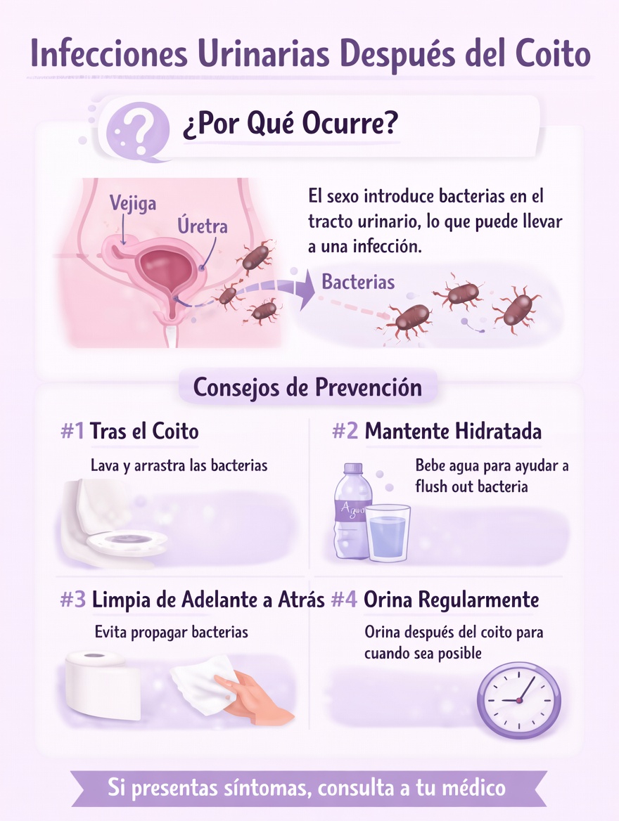 Por qué orinar después del se.. es un hábito simple que favorece la salud de las vías urinarias