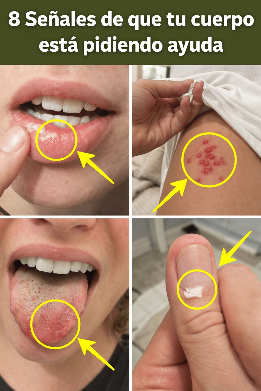 8 señales comunes de que tu cuerpo puede estar pidiendo más atención