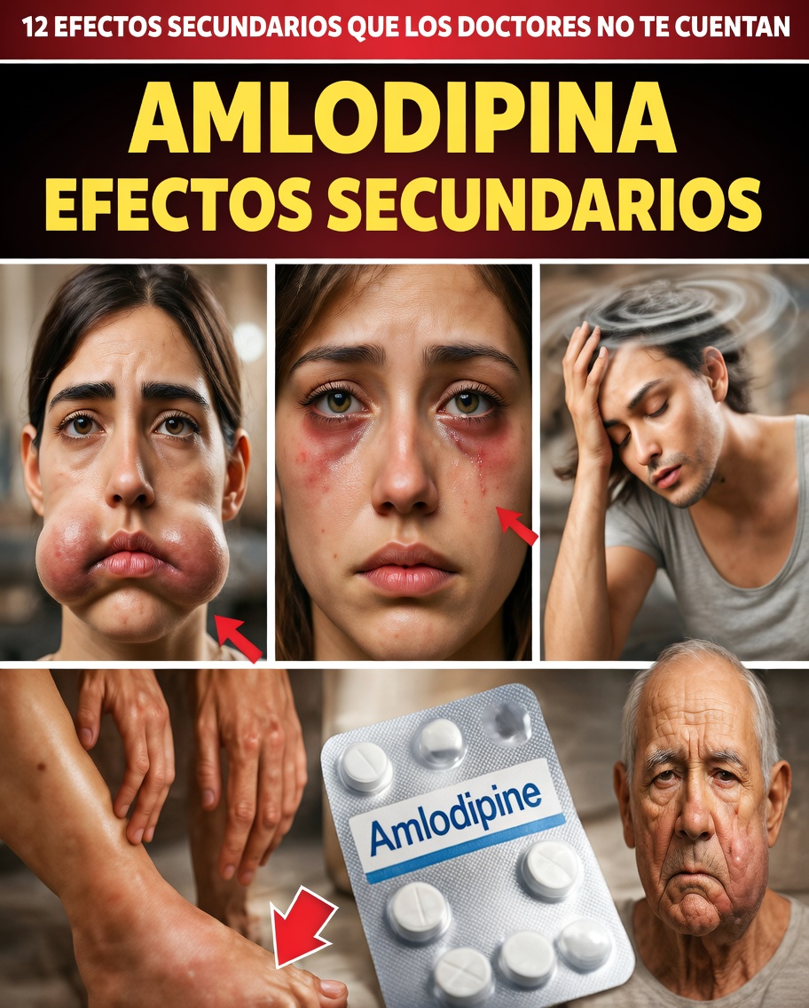 12 efectos secundarios comunes de la amlodipina que debe conocer: una guía completa para una mejor concienciación y qué esperar