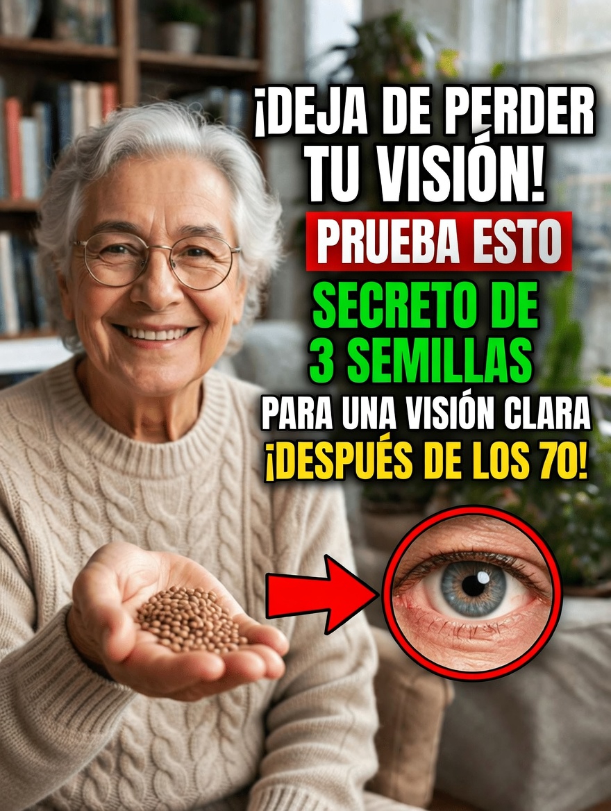 Descubre hábitos diarios simples con semillas que pueden favorecer la comodidad ocular y el bienestar de la visión después de los 70