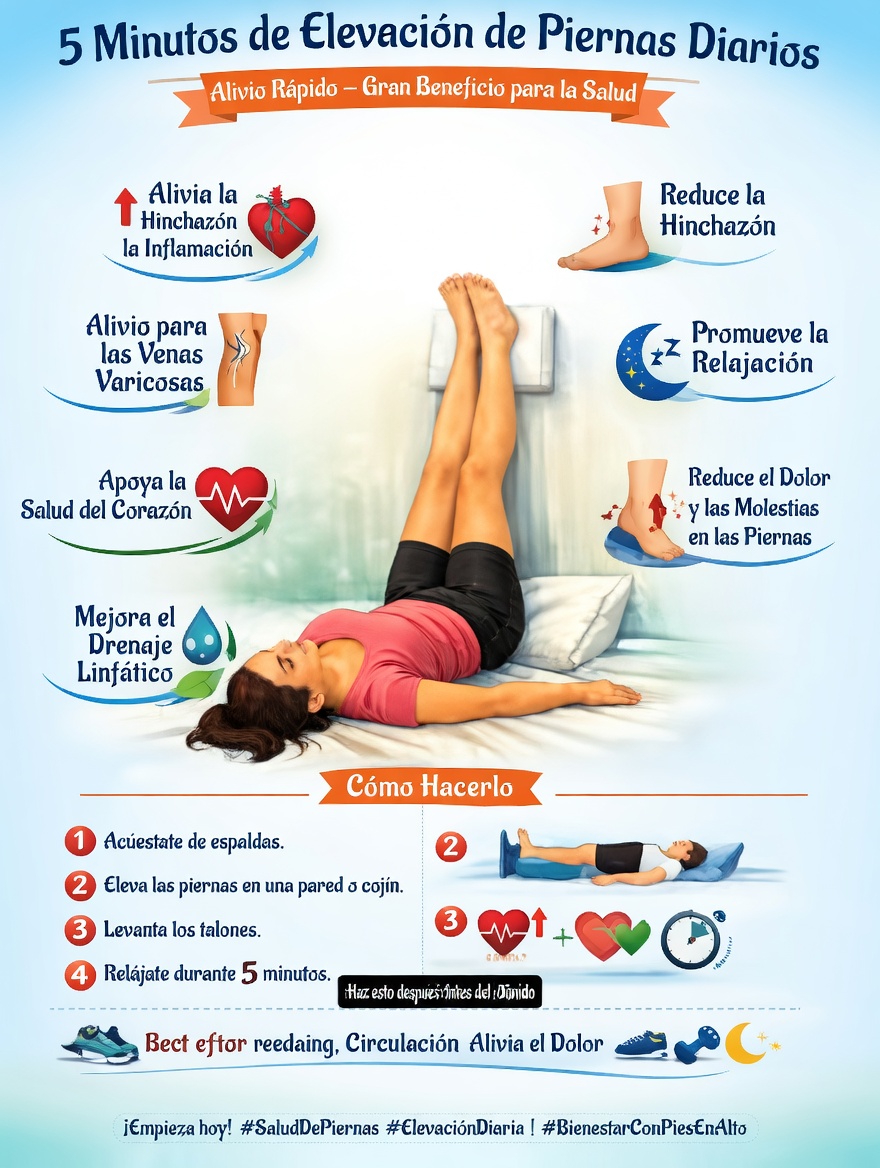 Descubra hábitos diarios sencillos que pueden favorecer una circulación saludable en las piernas de los adultos mayores