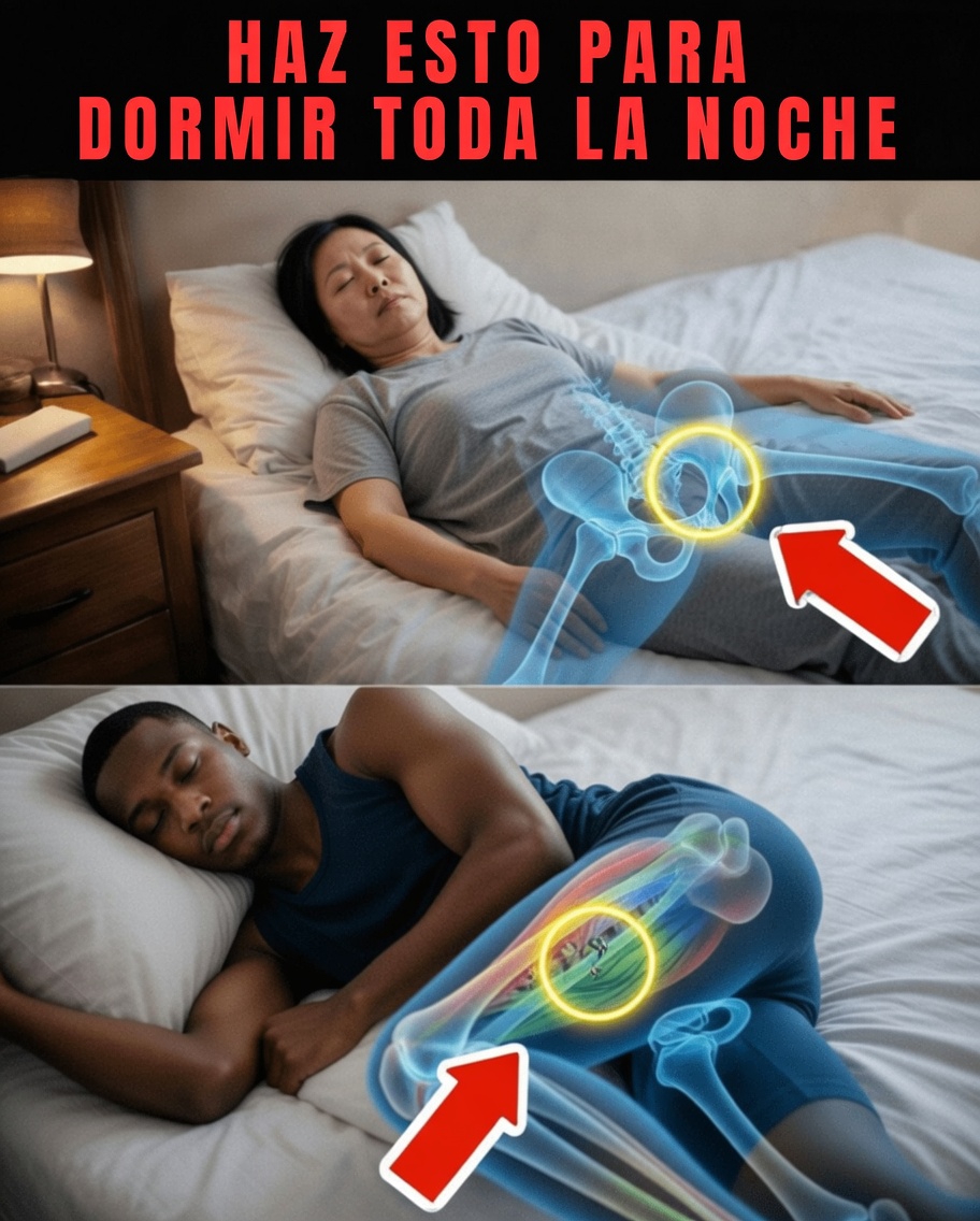 Descubre este sencillo ejercicio de 2 minutos para favorecer la relajación de los músculos de la cadera y promover una mejor calidad del sueño