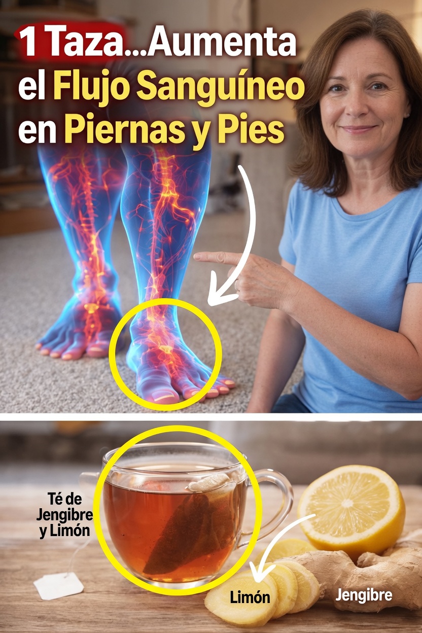 1 taza al día: una forma sencilla de favorecer una circulación saludable en las piernas y los pies