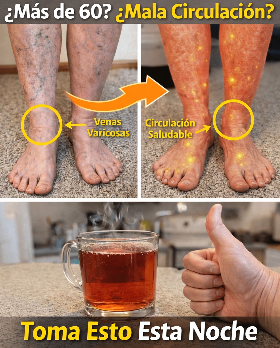 ¿Tienes más de 60? Esta bebida natural de remolacha puede ayudar a favorecer un flujo sanguíneo saludable hacia las piernas