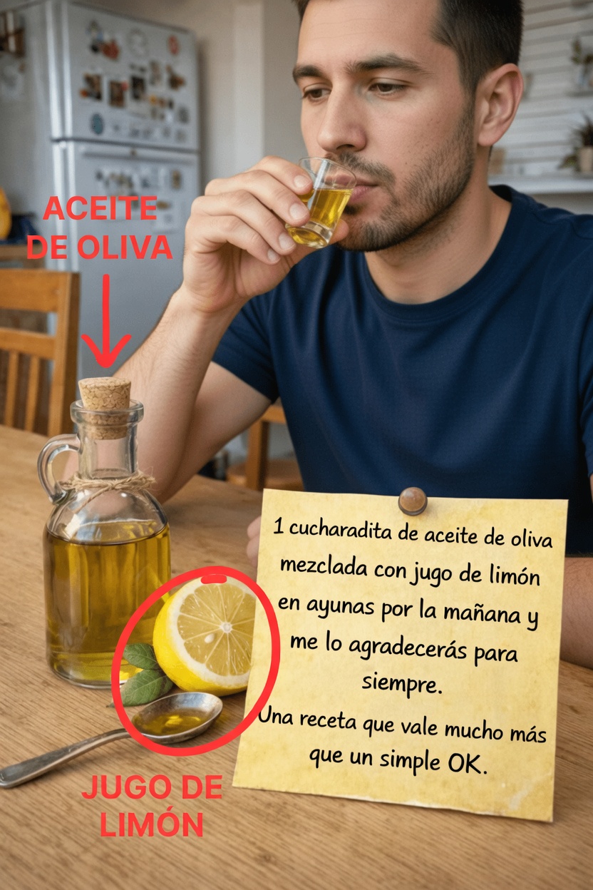 ¿De verdad vale la pena probar tomar aceite de oliva con jugo de limón en ayunas?