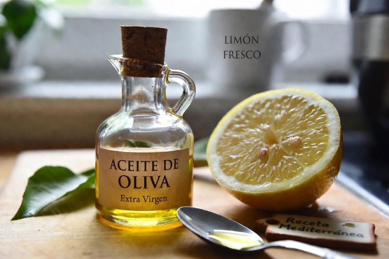 ¿De verdad vale la pena probar tomar aceite de oliva con jugo de limón en ayunas?