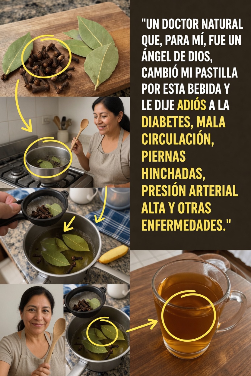 ¿Has probado esta sencilla bebida de laurel y clavo para el bienestar diario?