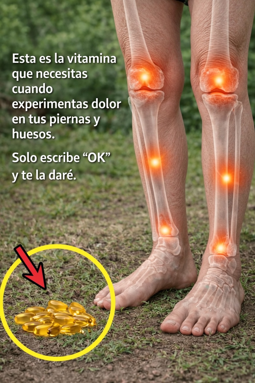 ¿Qué deficiencia de vitaminas podría causar molestias en las piernas y los huesos? Una guía sencilla sobre los nutrientes comunes