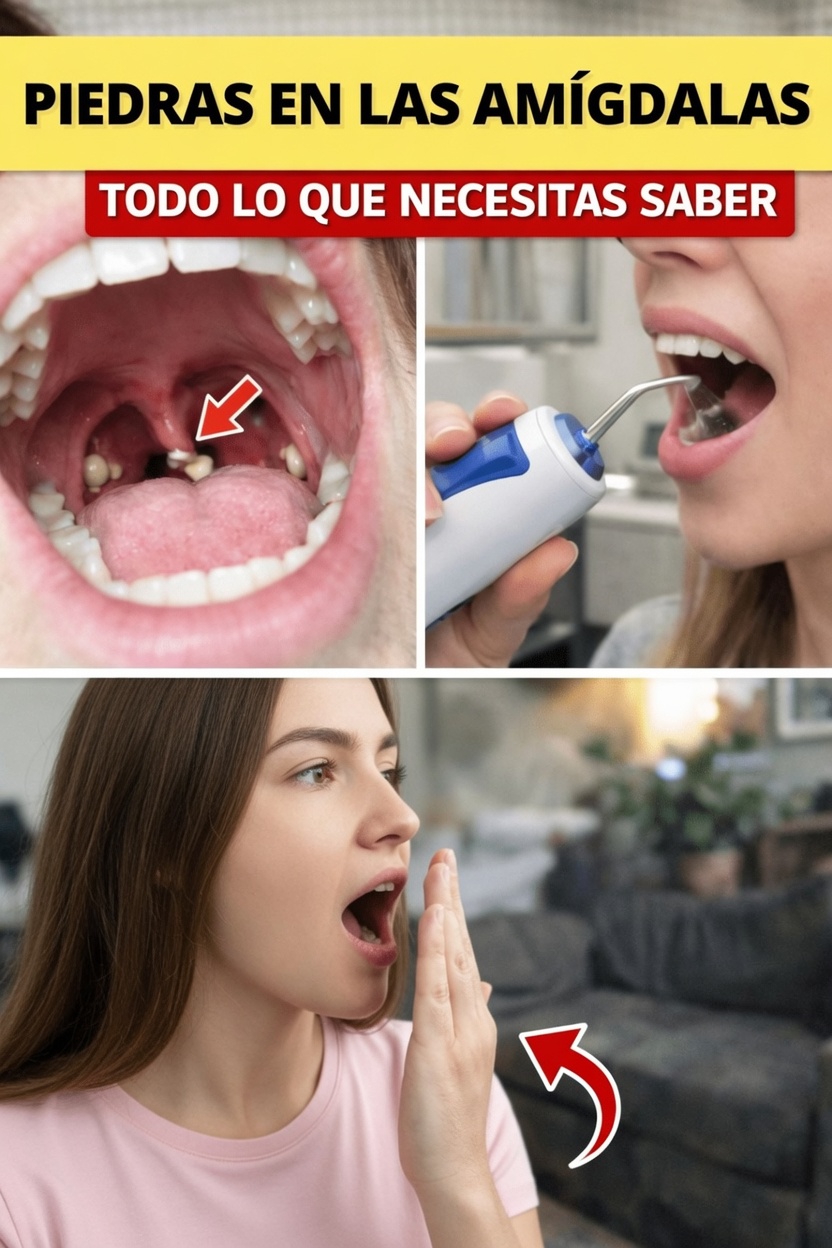 Cálculos amigdalinos: todo lo que necesitas saber