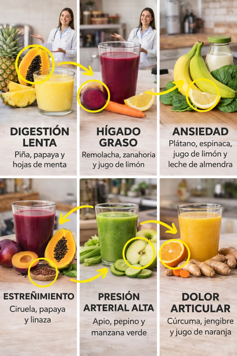Jugos detox naturales: recetas sencillas para apoyar el bienestar de tu cuerpo cada día