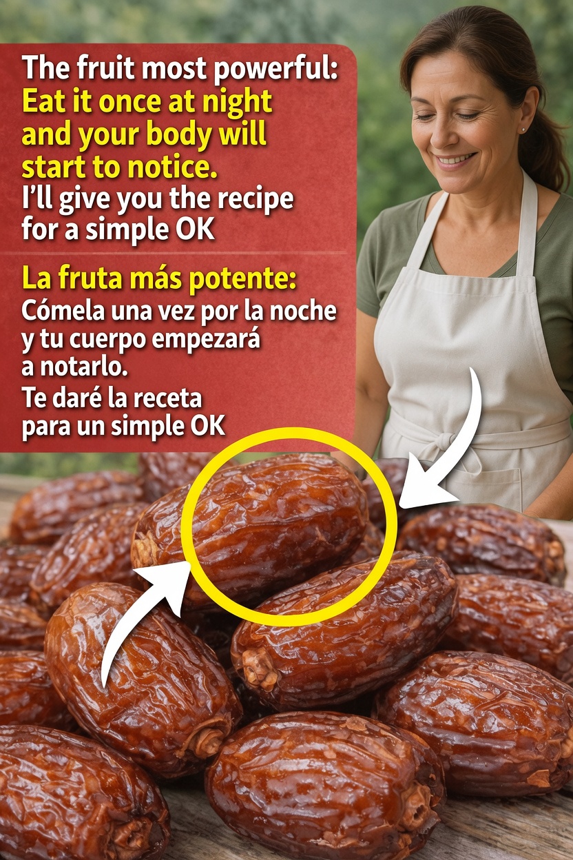 Por qué comer dátiles por la noche podría convertirse en tu nuevo hábito nocturno favorito