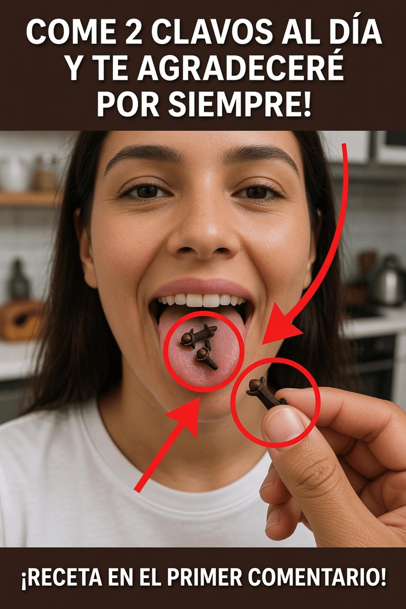 ¿Alguna vez te has preguntado qué pasa cuando añades solo dos clavos de olor a tu rutina diaria?