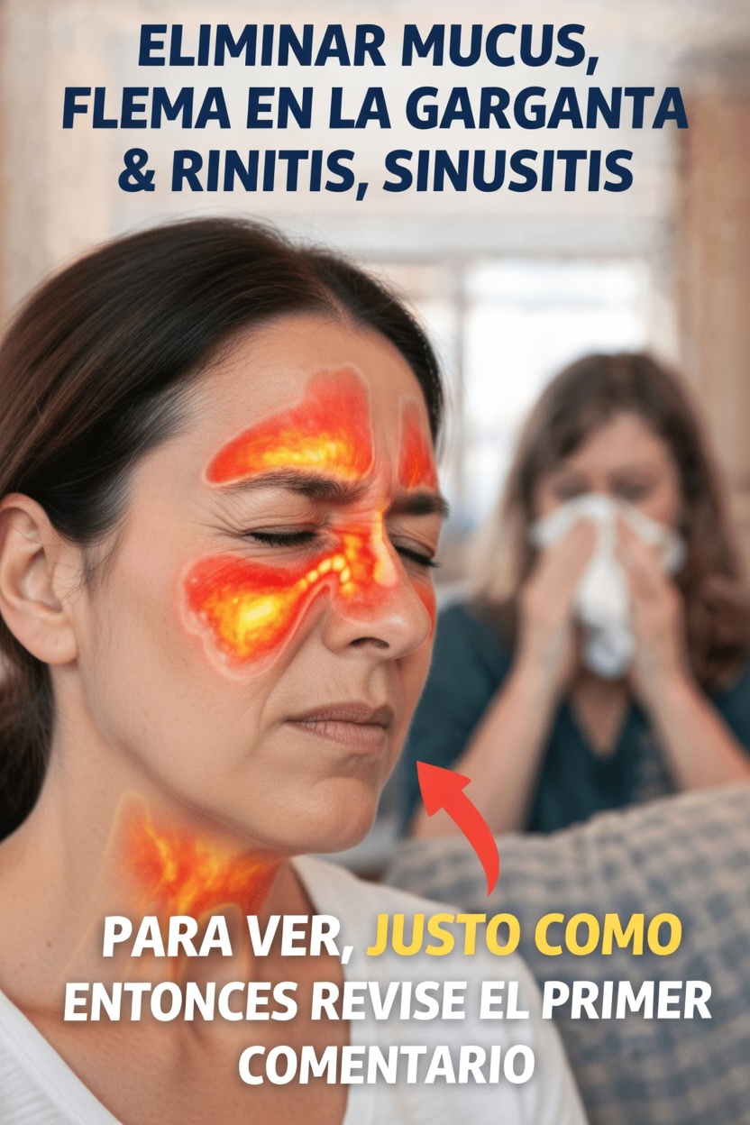 Por qué se acumula el moco y cómo influyen los hábitos diarios