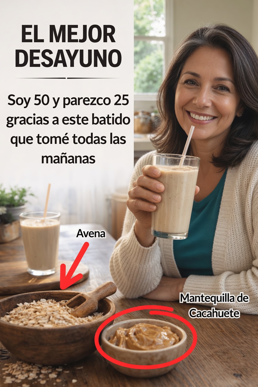 Cómo una sencilla rutina matutina de batidos puede favorecer tu energía y bienestar después de los 50