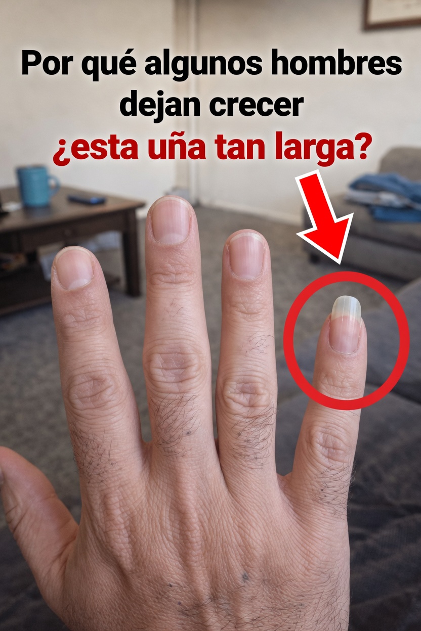 ¿Por qué algunos hombres se dejan crecer la uña del meñique? Explorando razones y hábitos comunes