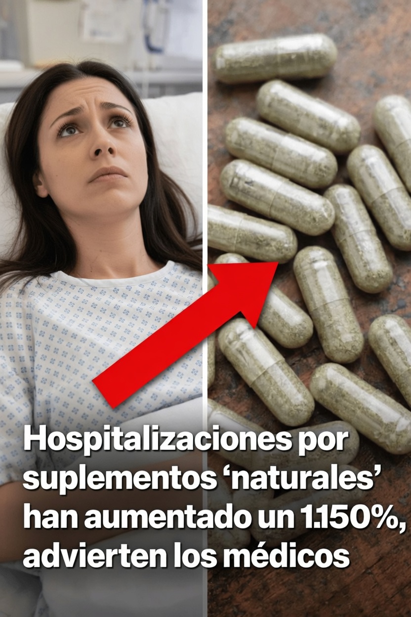 Por qué las hospitalizaciones por suplementos «naturales» han aumentado un 1.150 por ciento y cómo abordarlos con prudencia