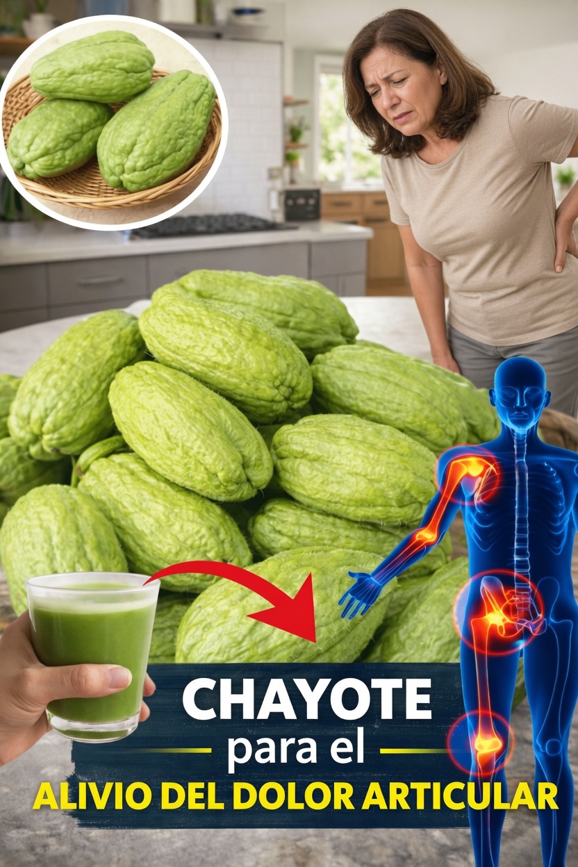 Chayote: ¿Puede esta verdura de todos los días favorecer la comodidad de tus articulaciones y tu bienestar diario?