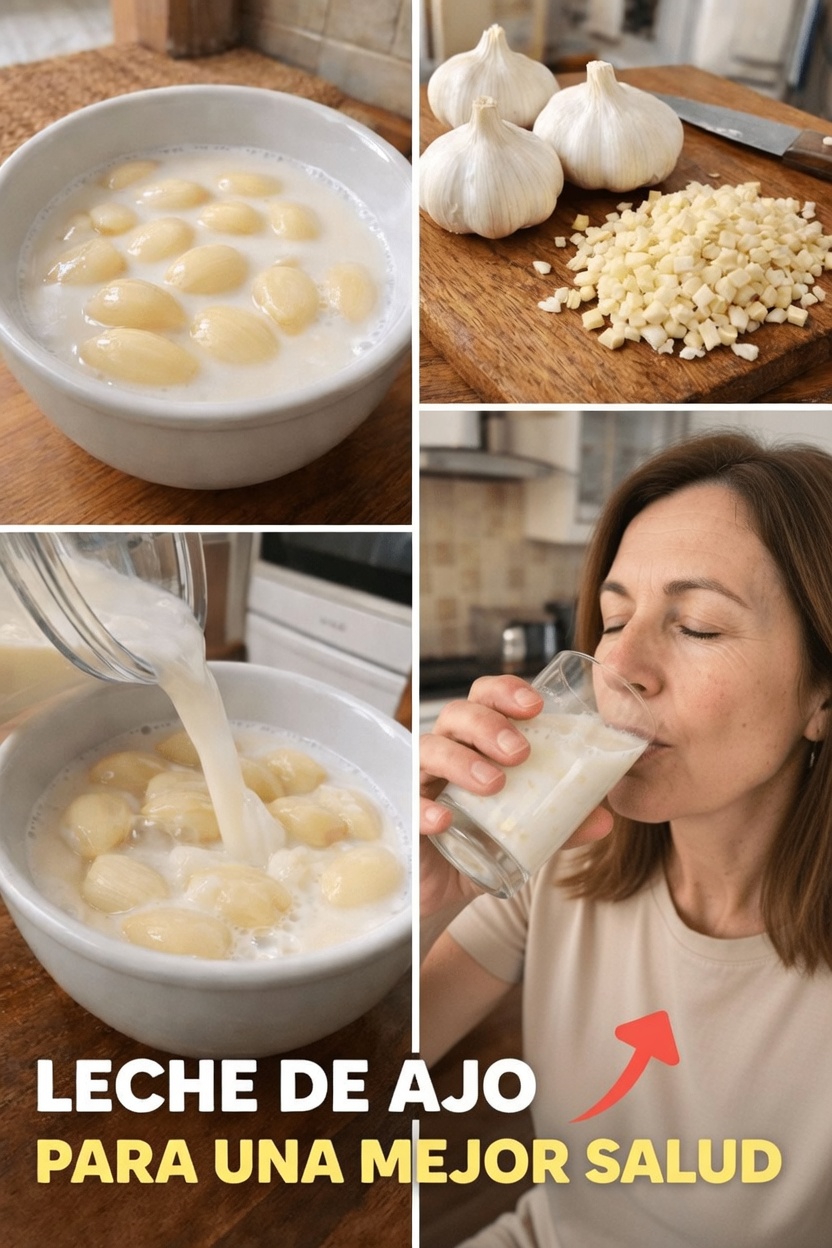 ¿Has probado hervir ajo en leche? Este simple hábito podría sorprenderte.
