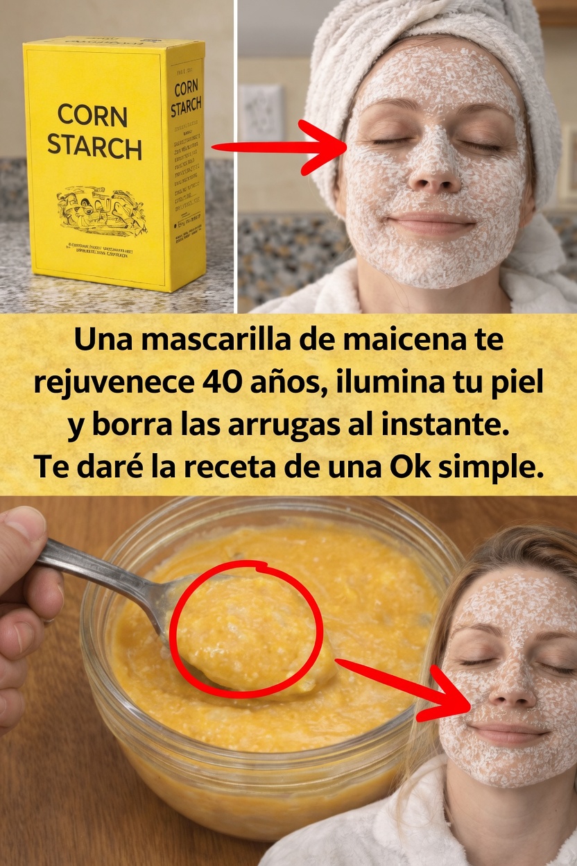 ¿La maicena es buena para la cara? Una sencilla mascarilla casera para una piel más luminosa y suave