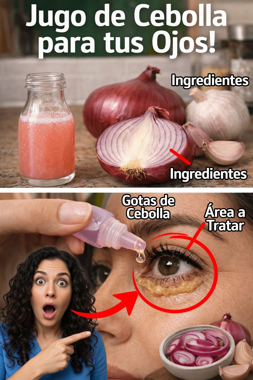Jugo de cebolla para los ojos: ¿Puede este ingrediente básico de cocina favorecer la salud de la visión?