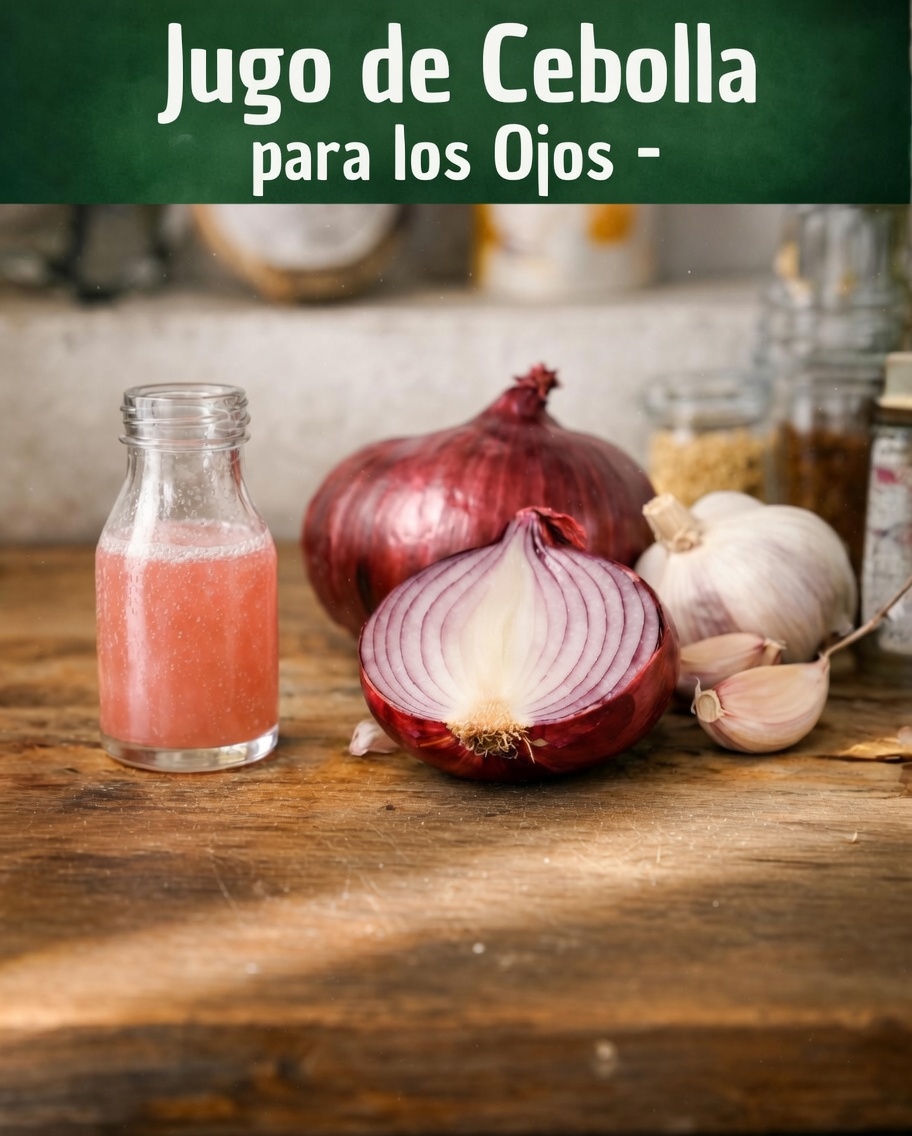 Jugo de cebolla para los ojos: ¿Puede este ingrediente básico de cocina favorecer la salud de la visión?