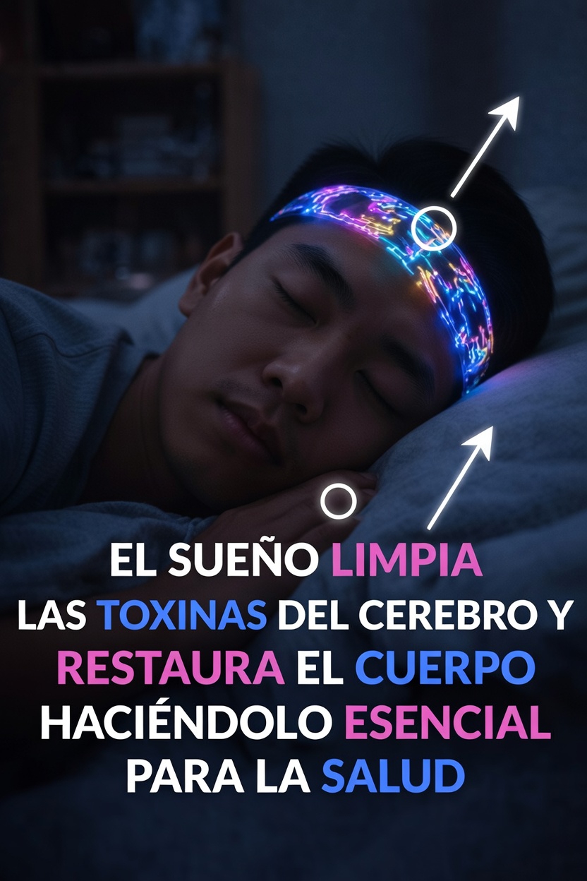 Cómo el sueño de calidad favorece el proceso natural de limpieza de tu cerebro y el bienestar general
