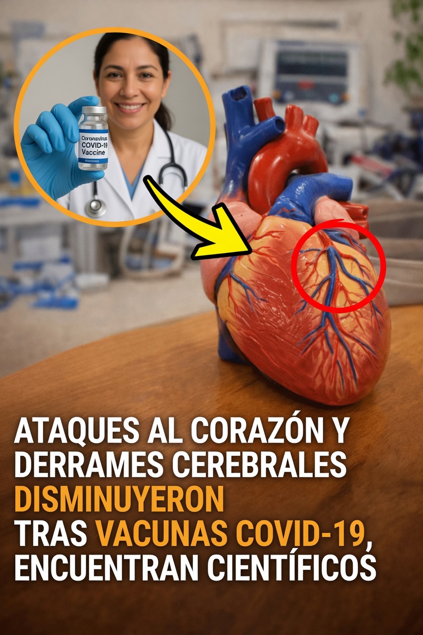 Lo que reveló un estudio masivo de 46 millones de adultos sobre los ataques cardíacos y los accidentes cerebrovasculares después de las vacunaciones contra la COVID-19