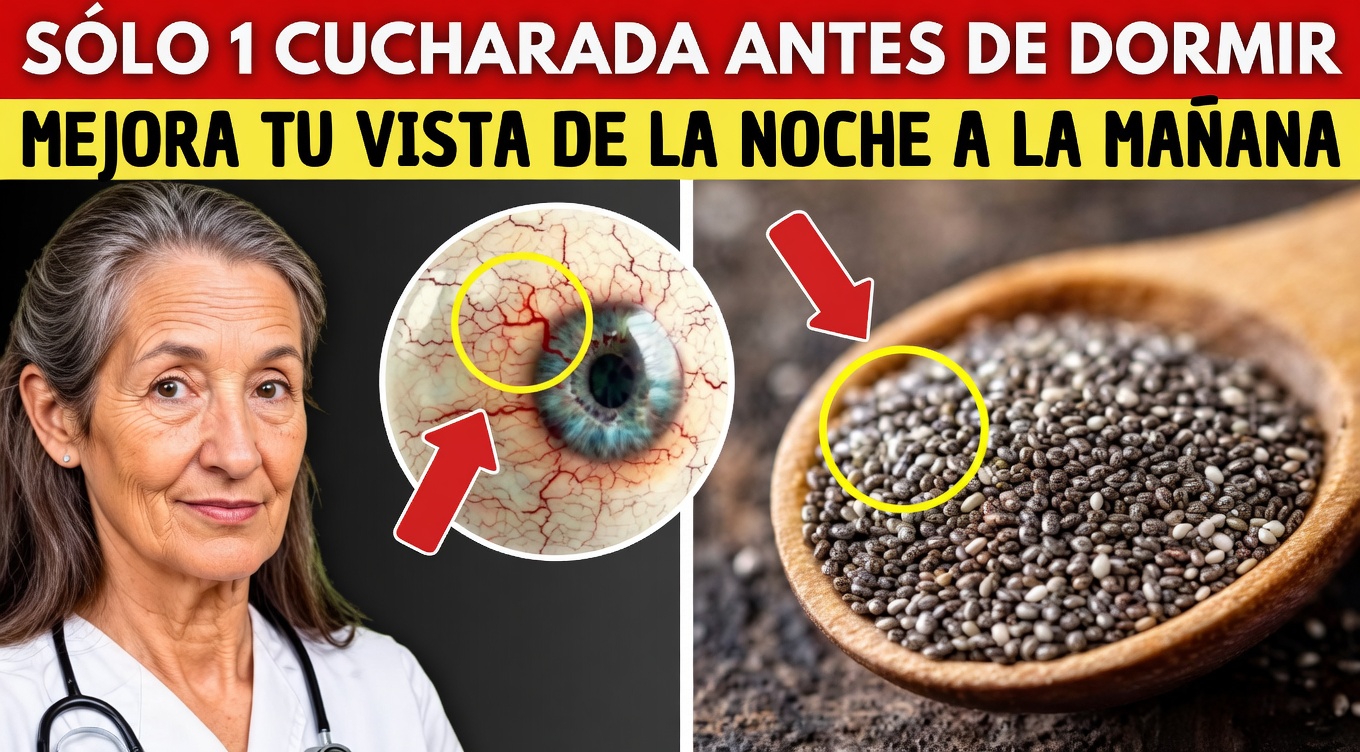 Descubre el hábito de una cucharada antes de dormir que los adultos mayores de 60 años están explorando para apoyar su visión de forma natural