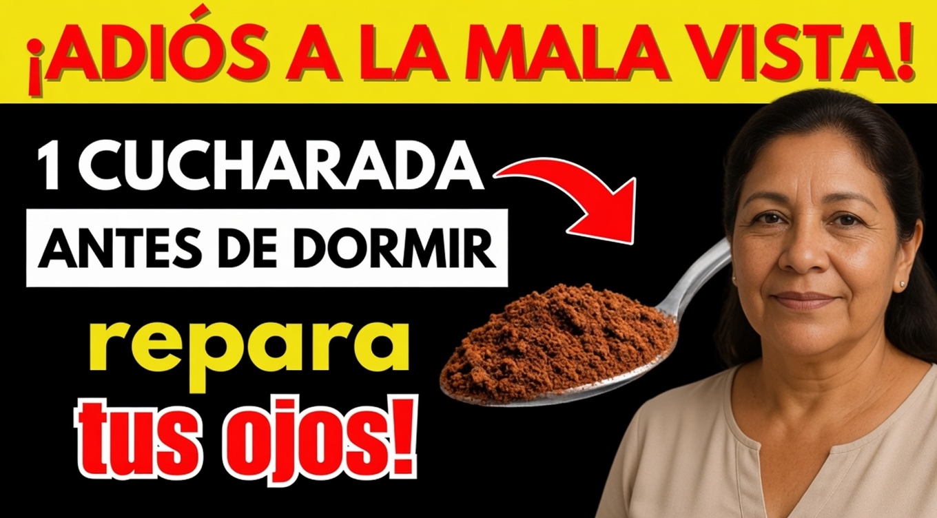 Descubre el hábito de una cucharada antes de dormir que los adultos mayores de 60 años están explorando para apoyar su visión de forma natural