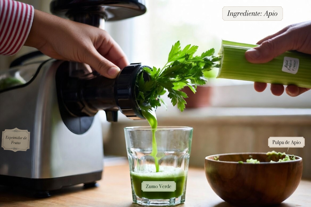 La poderosa receta de jugo verde de la que todos hablan: cómo hacer jugo de apio y perejil en casa