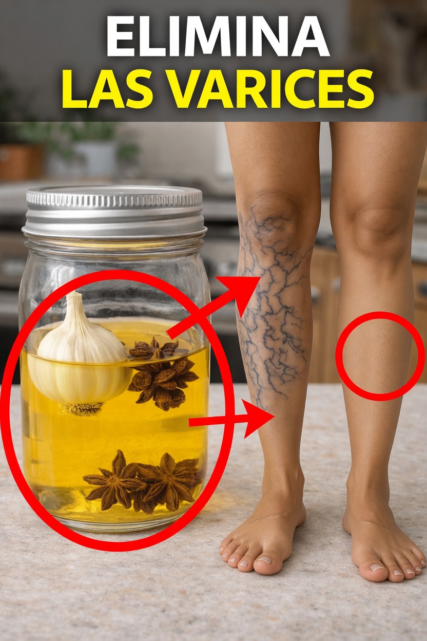 Remedio casero natural para las venas varicosas: receta de ajo, clavos de olor y aceite de oliva