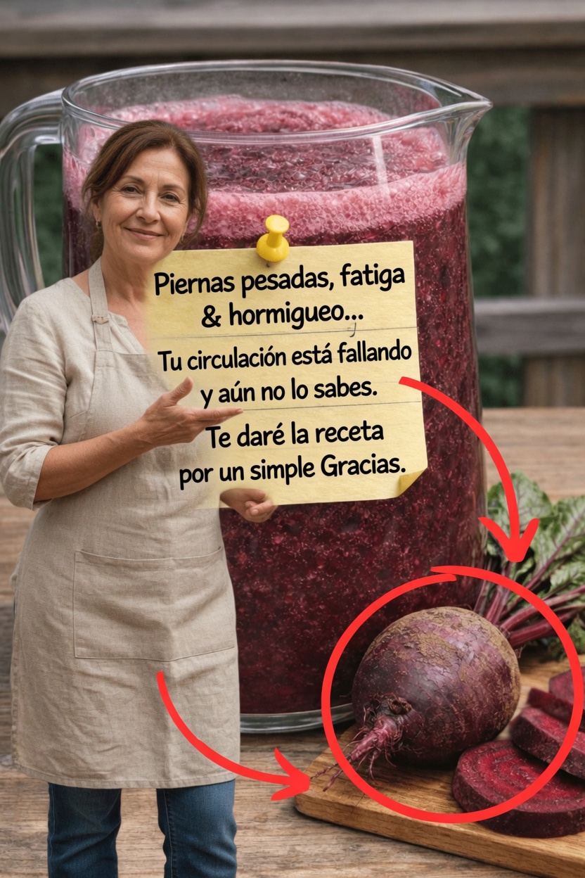 ¿Sientes las piernas pesadas, fatiga y hormigueo? Descubre consejos prácticos y una receta natural para favorecer tu circulación