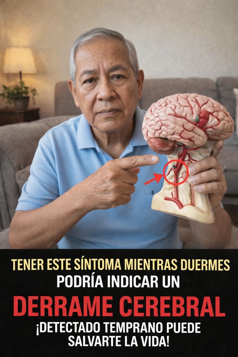 ¡Este síntoma al dormir podría indicar un derrame cerebral: detectarlo a tiempo podría salvarte la vida!