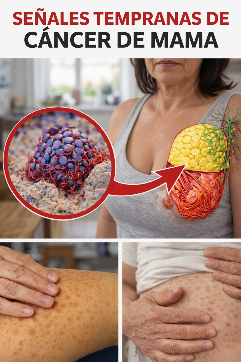 10 signos y síntomas tempranos del cáncer de mama que nunca debes ignorar