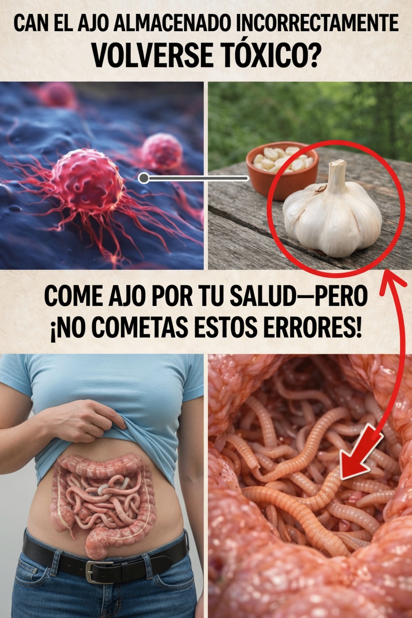 ¿El ajo almacenado incorrectamente es realmente un riesgo oculto en tu cocina? Consejos de almacenamiento y uso seguro que debes conocer