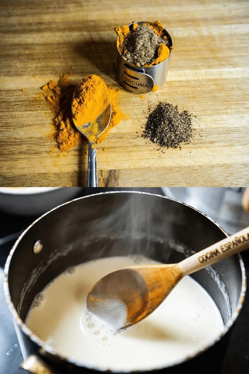 Cómo un simple hábito nocturno de tomar cúrcuma en leche tibia podría favorecer naturalmente la salud de tus ojos