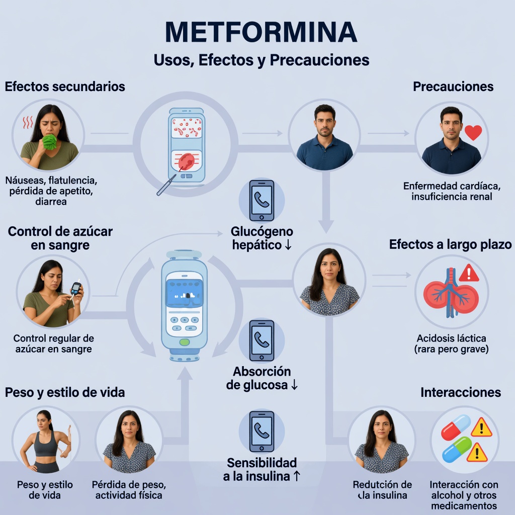 Qué le sucede realmente a tu cuerpo cuando tomas metformina: una mirada clara a sus efectos