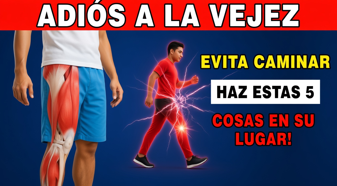 Por qué caminar solo puede no ser suficiente después de los 60, y 5 movimientos simples para añadir y mejorar la fuerza y el equilibrio