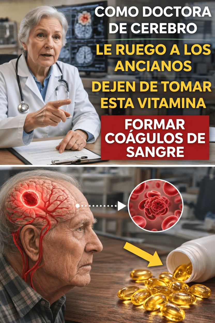 ¿Está esta vitamina común poniendo a las personas mayores en mayor riesgo de coágulos sanguíneos? Lo que realmente dice la ciencia