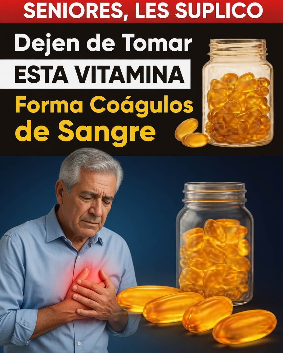 ¿Está esta vitamina común poniendo a las personas mayores en mayor riesgo de coágulos sanguíneos? Lo que realmente dice la ciencia