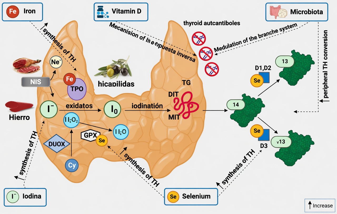 Explorando el papel de dos minerales clave en el apoyo a la salud de la tiroides